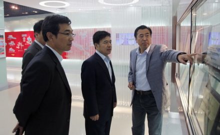 青岛市委副书记王伟到dcbox小金库调研